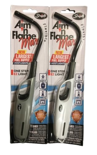 Scripto Aim N Flame Max - Largest Fuel Supply -