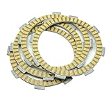 Discos Fricción Embrague Motocicleta Kit De Discos De Fricción De Embrague para Motocicleta para CR 50 RE/RF 60 RF/RG R 80 CRM 75 1980-1994, Disco De Fricción del Motor