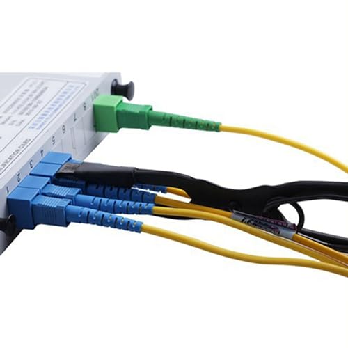Extractor de fibra óptica con 10 herramientas para abrazadera de conector 7