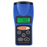 Este medidor de distancia adoptó la tecnología de ultrasonidos con la inducción de precisión, precisión y eficiencia metros la distancia.
