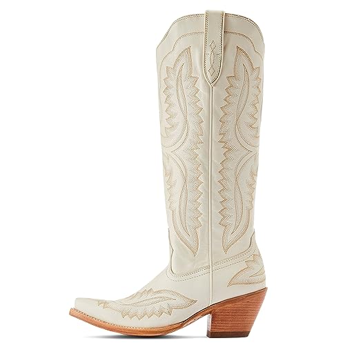 Image of ARIAT Women's Blanco Casanova 16 In Top Snip Toe Cowgirl Boot Blanco 12 B