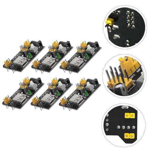 Fuente de alimentación para breadboard compatible con proyectos de electrónica y laboratorio 6