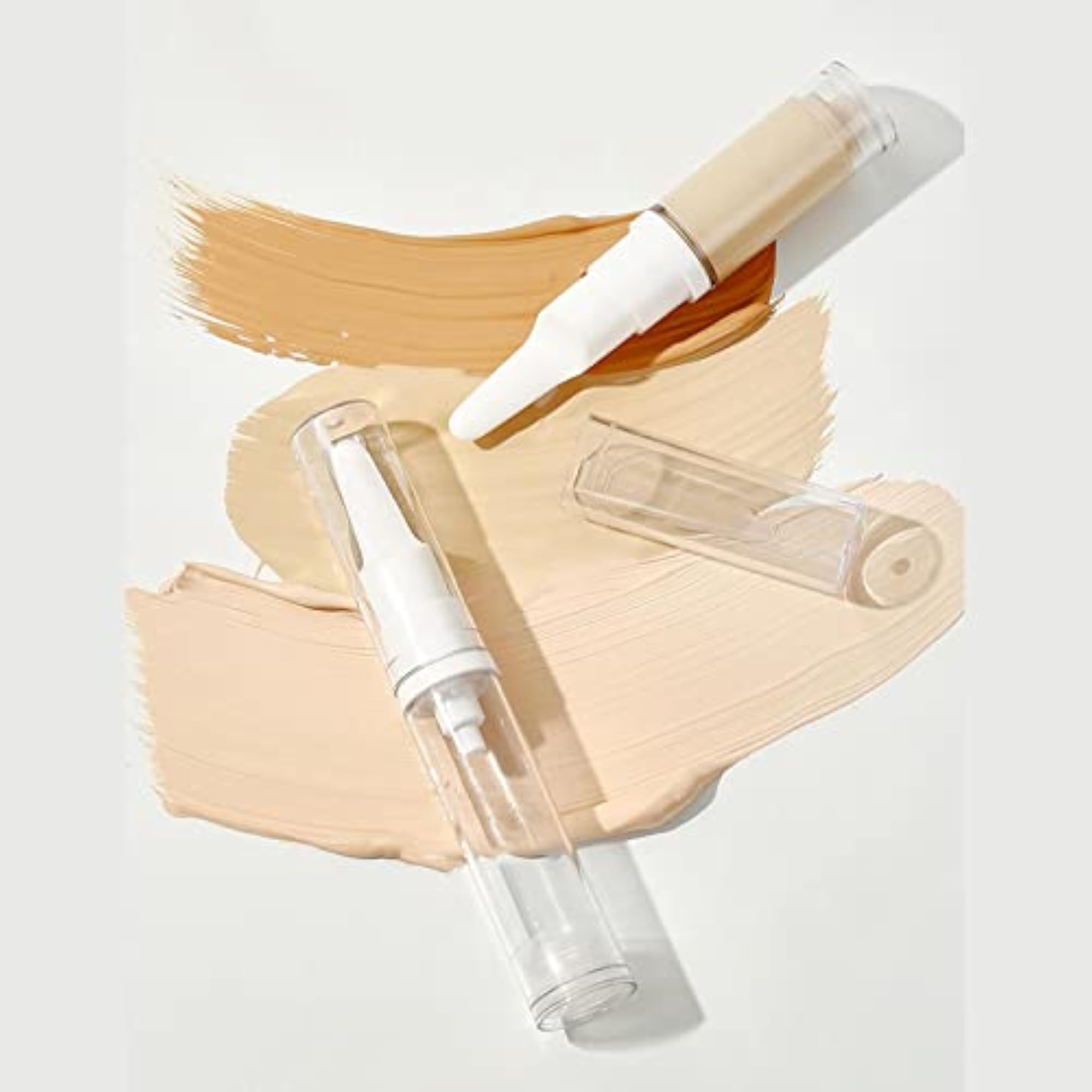 Travel Press Pump Bottles for Makeup & Lotion, 15ml Set