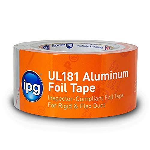 Image of IPG - Industrial 5011 UL181 Aluminum Foil Tape, 3 inch Width, 60 Yard Length