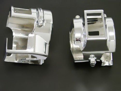 Coperchio interruttori in alluminio cromato Shadow...