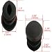 Plastica nera Base adesiva auto regolabile decorativo tetto Antenna