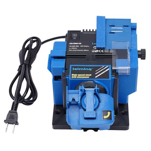 Electric Drill Bit Sharpener, Multifunction Electric Sharpening Machine, Knife, Chisel, Scissor Sharpening Tool, 110V - Thumbnail 6