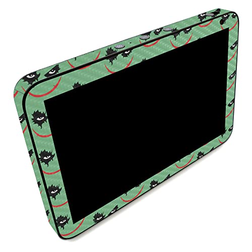 Image of MightySkins Carbon Fiber Skin Compatible with Amazon Echo Show 8 (Gen 2) - Why So Serious | Protective, Durable Textured Carbon Fiber Finish | Easy to Apply | Made in The USA