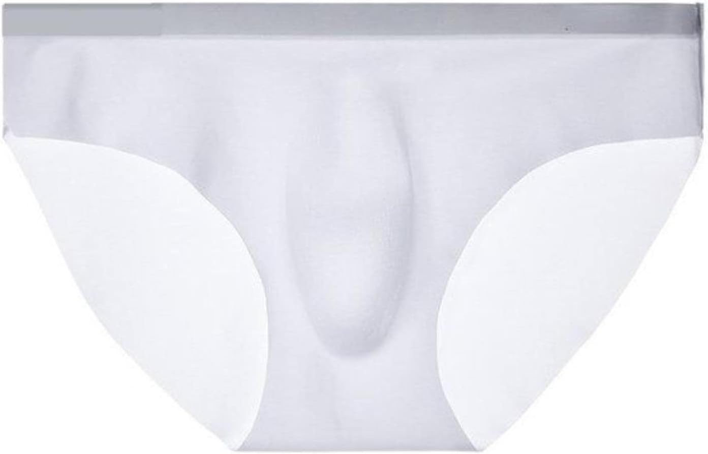 OVLAJMen'S Underwear 3Pcs Mens Boxers Shorts Ice Silk Men Panties Seamless Underwear Man Underpants Pants Male Sexy Briefs Boxershorts Men