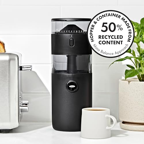 OXO Brew Compact Conical Burr Coffee Grinder — view 6