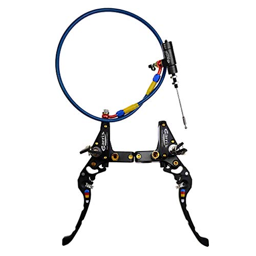 Woostar Motorcycle Hydraulic Clutch Kit Master Cylinder With Cnc Brake Lever Replacement For Suzuki Gsx650F Cr250 Kawasaki Dirt Pit Bike Black #TOP5