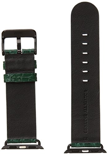 Hadley Roma Ap1000Uj 38A 38Mm Apple Strap Alligator Mte Leather Alligator Green Watch Strap #TOP1