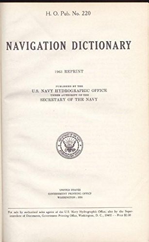 Navigation dictionary B00JKPGZWI Book Cover