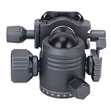 Huairdum Głowica Kulowa Statywu, 28 Mm, Obracana o 360°, Panoramiczna Głowica Statywu z płytką Szybkiego Uwalniania, nośność do 12 Kg, do Monopod DSLR Camera Camera Teleskop