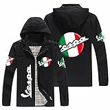 vespa jacke modernist ★ Rugby Hoodies Breite Palette von Anwendungen: Basketballtraining, Fußballtraining, Laufen, Fitnesstraining, Clubs, Teamspiele, Schulmannschaftsspiele, Freizeitwandern, körperliches Training, Radfahren, Outdoor und so weiter.