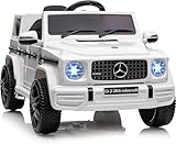 GarveeMore Kinder Elektroauto 12V Mercedes Benz AMG Elektrofahrzeug, Elektrische...