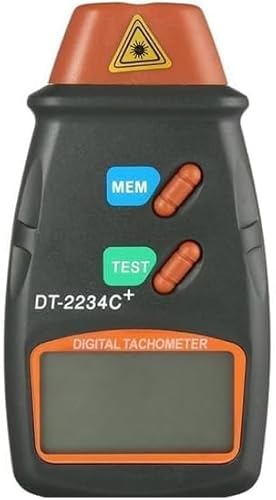 Digital Laser Photo Speedometer Handheld Photo Tachometer Laser Non-Contact RPM Tach