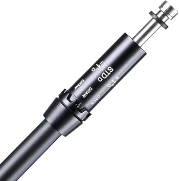 Raven Graphite Golf Shaft for RH Cobra Drivers with Adapter and Grip Installed - You Choose Ladies Senior Regular or Stiff Flex & Choose Grip Size