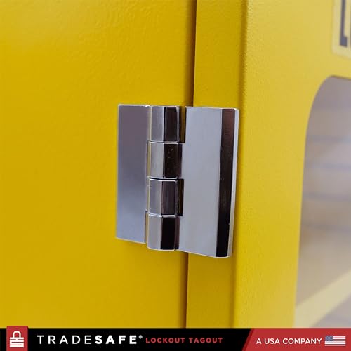 TRADESAFE Armário de Bloqueio e Etiquetagem, Estação de Bloqueio e Etiquetagem Não Preenchida - Disp