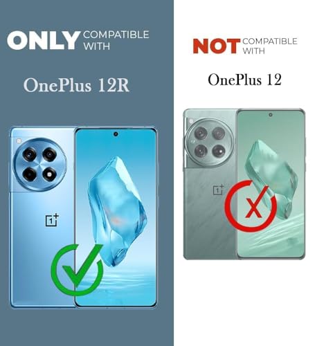 Image of Jkobi Shockproof Crystal-Clear Back Cover for OnePlus 12R 5G (Magsafe Wireless Support | Drop & Camera Protection | Hard Polycarbonate)