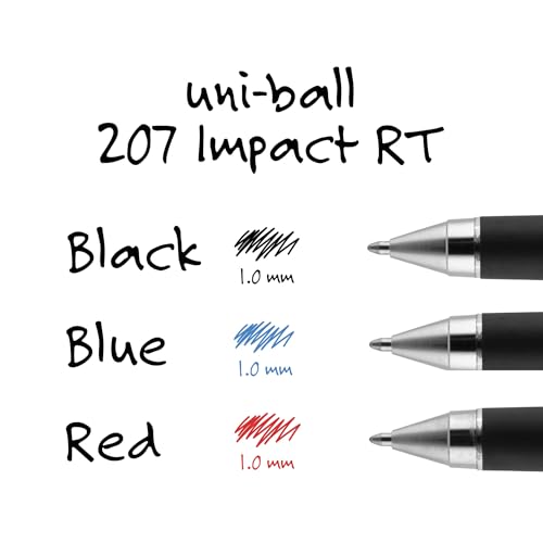 Uni-Ball 207 Gel Impact Retráctil miniatura 3