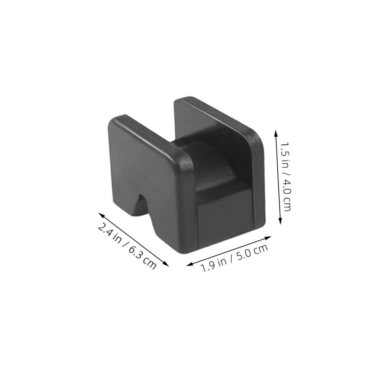 SOLUSTRE Jack Pad Adapter for Floor Jack 2pcs Rubber Jack Pads Heavy Duty Floor Jack Pads High Compression Resistance