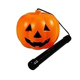 como decorar fiesta de halloween para niños [] De calidad suprema irrompible -Decorations están hechos de material plástico de alta calidad que cuenta con caja de seguridad, medio ambiente, y no se astilla. Golpe linterna de calabaza molde con recubrimiento de color naranja decente que sea como una calabaza verdadera ..