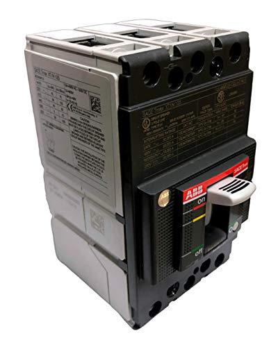 Brown BOVERI XT1NU3100AFF000XXX 100 AMP, 3 Pole, Circuit Breaker, Global Reference Number: 1SDA074646R1, Molded CASE, SACE TMAX UL/CSA, TMF, XT1N 125