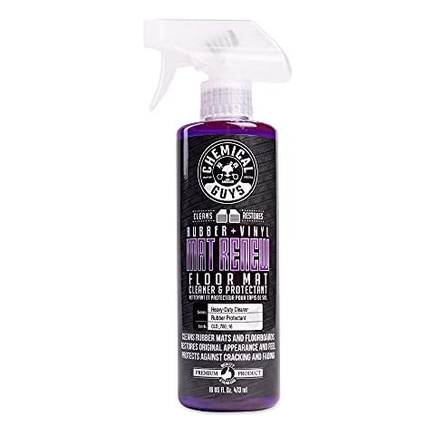 Chemical Guys CLD_700_16 Mat Renew Rubber + Vinyl Floor Mat Cleaner And Protectant, Safe for Cars, Trucks, SUVs, Motorcycles, RVs & More, 16 fl oz Cover