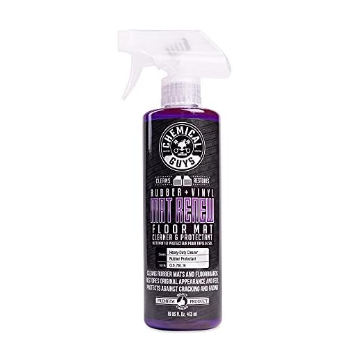 Chemical Guys CLD_700_16 Mat Renew Rubber + Vinyl Floor Mat Cleaner And Protectant, Safe for Cars, Trucks, SUVs, Motorcycles, RVs & More, 16 fl oz