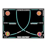 Esterilla De Dribbling De Baloncesto | Equipo de Entrenamiento para Deportes con Pelota | Zonas de Pisada para Práctica de Baloncesto | Para Niños Y Adultos, Hogar Y