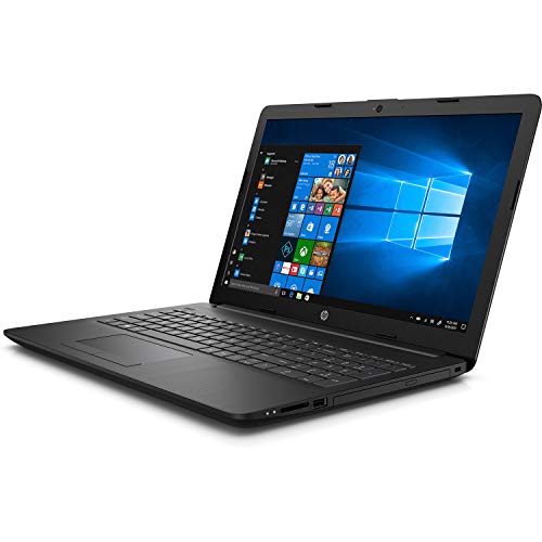 Image of HP 15 da1058tu 15.6-inch Laptop (8th Gen i5-8265U /4GB /1TB HDD + 256GB SSD /Windows 10 Home /Integrated Graphics), Sparkling Black