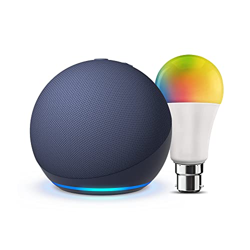 Image of Amazon Echo Dot (5th Gen) | Smart speaker with Bigger sound, Motion Detection, Temperature Sensor, A