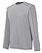 Champion Men's Powertrain Heather Long Sleeve T-shirt, Oxford Grey Heather, XX-Large