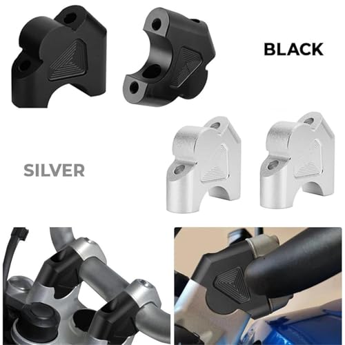 Elevadores de manillar para motocicleta R1200GS LC kit extensor soporte manillar negro 6