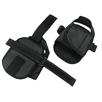 2 x rutschfeste Schuhe für Rollstuhl, verstellbare Befestigungsriemen, Sicherheitsschuhhalter, verhindert, dass die Füße von den Rollstuhlpedalen rutschen