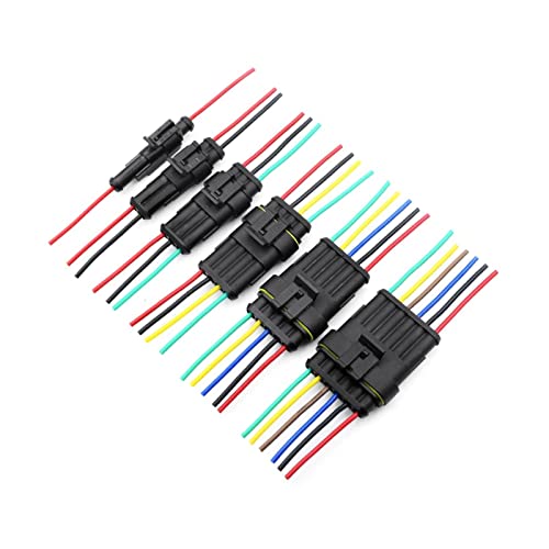 Connecteurs électriques étanches de haute précision auto moto 6p - 5