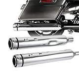 Tubi Di Scarico Per Motociclette Megaphone Slip-On Da 4,33