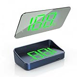 Heads Up Display for Dodge Challenger 2017 2018 2019 2020 2021 2022 - GPS Digital Speedometer MPH, Windshield HUD fits All Vehicles, Digital Speedometer for Car, Car Accessories,B Green