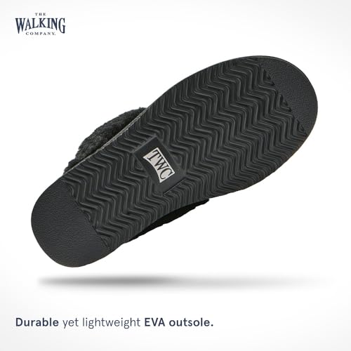 Mosey Slippers For Women | Water Resistant Suede House Slippers | Fuzzy Slippers With Arch Support For Women |4