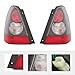 kitneed A Pair Tail Lights For Subaru Forester Sports 2008 2.5 X, 2.5 XT Halogen 5 Pins Rear Light Left Driver & Right Passenger Side Replacement Tail Light (Bulb Included)