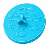 Wirquin 39222301 Frisby uniwersalna wtyczka zlewozmywakowa Ø 105 mm, niebieska, 39222101