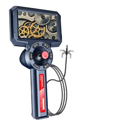 Caméra endoscopique à direction 360° pour inspection avec écran HD 1080P et sonde 3.9mm