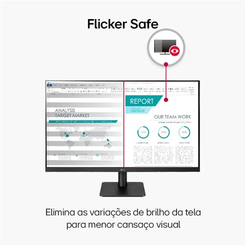 Monitor Gamer LG 27' Full HD AMD FreeSync 75Hz 5ms Preto 27MP400-B.AWZM glide