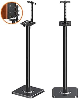 Mounting Dream Speaker Stands Bookshelf Speaker Stands for Universal Satellite Speakers, Set of