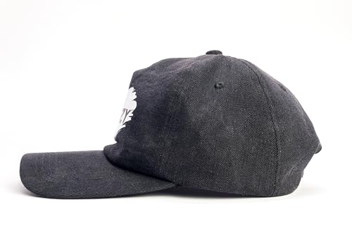 Image of TAMZY Unisex 100% Solid Denim Adjustable 5 Panel Dad Hat Cap | Shade Flex Caps for Summer, Outing| H Buckle Hat for Men & Women | DTF Print Sports Cap | Stylish Outdoor Sun Protection Cap
