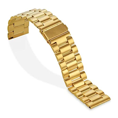 18/20/22/24mm Release Usual Watch Band Premium Solid Stainless Steel Metal Bracelet Strap For Men's Women's Watch