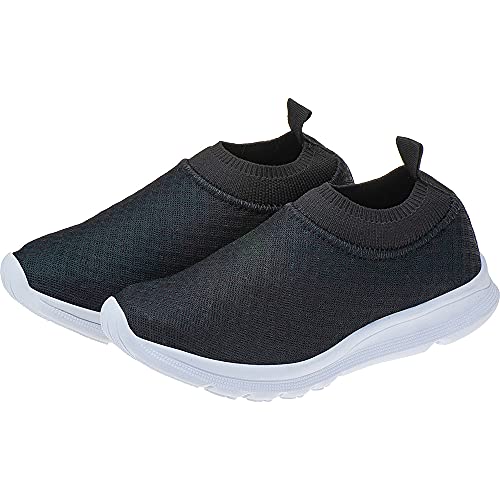 Tênis Infantil Meia Elástico Leve Fácil Calçar Eleganteria Tamanho:31;Cor:Preto