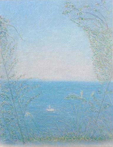 Amazon | 瀬崎正人 「であい」 海 絵画 風景画 クレヨン画 絵 長崎県