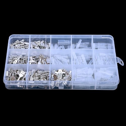 Cosses à sertir rapide mâles femelles avec manchon isolant pour câble électrique
